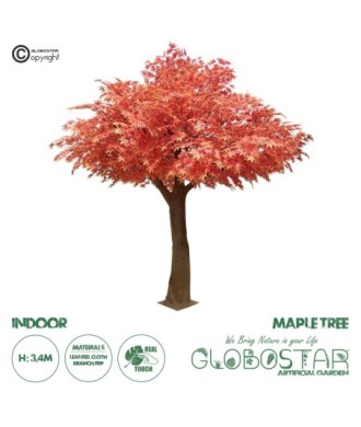 GloboStar® Artificial Garden MAPLE TREE 20162 Τεχνητό Διακοσμητικό Δέντρο Σφένδαμος Υ340cm